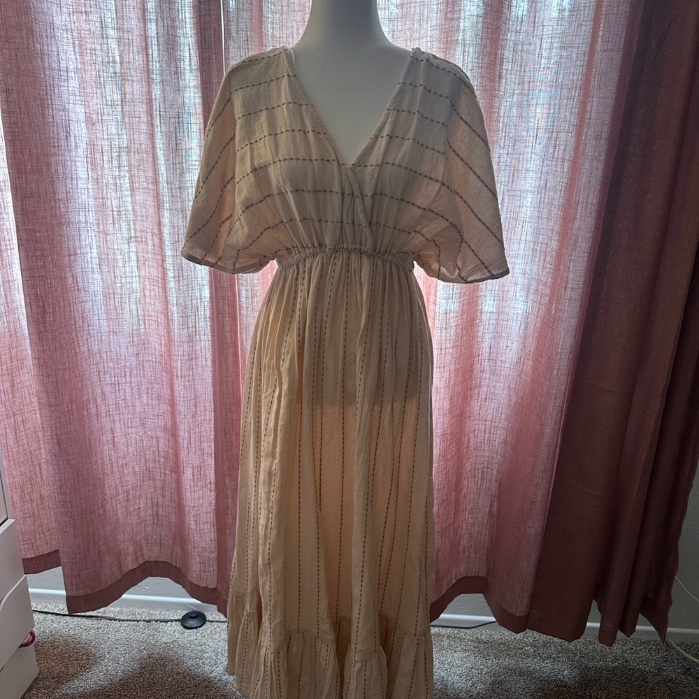 Cream Maxi Dress - World Market